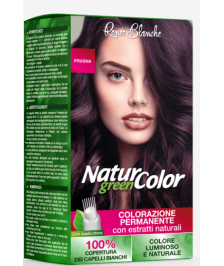 RENEE BLANCHE NATUR COLOR GREEN COLORAZIONE PRUGNA - Abelastore.it - Capelli