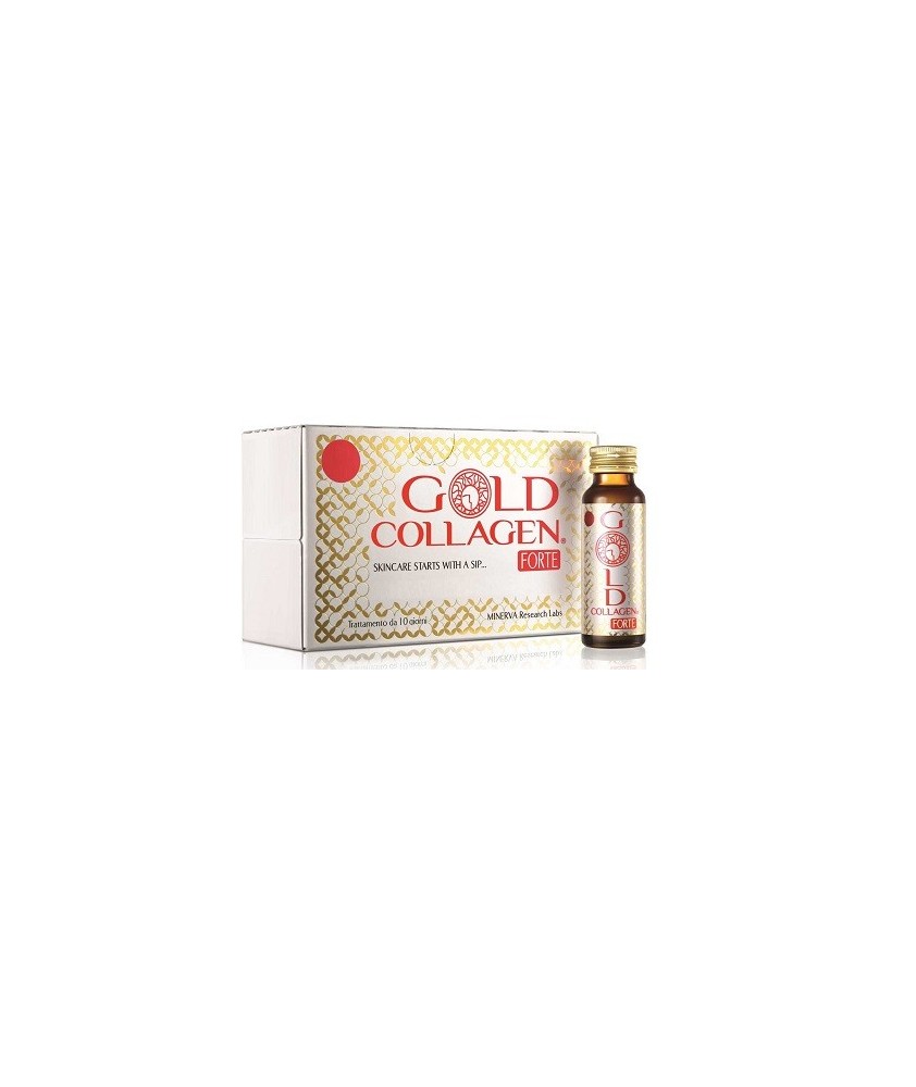 GOLD COLLAGEN FORTE 10 FLACONI - Abelastore.it - Farmaci ed Integratori