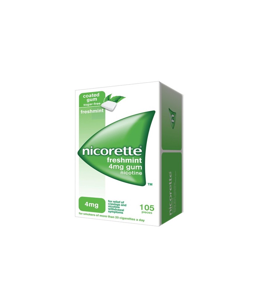 NICORETTE 105 GOMME DA MASTICARE 4MG MENTA FORTE - Abelastore.it - Farmaci ed Integratori