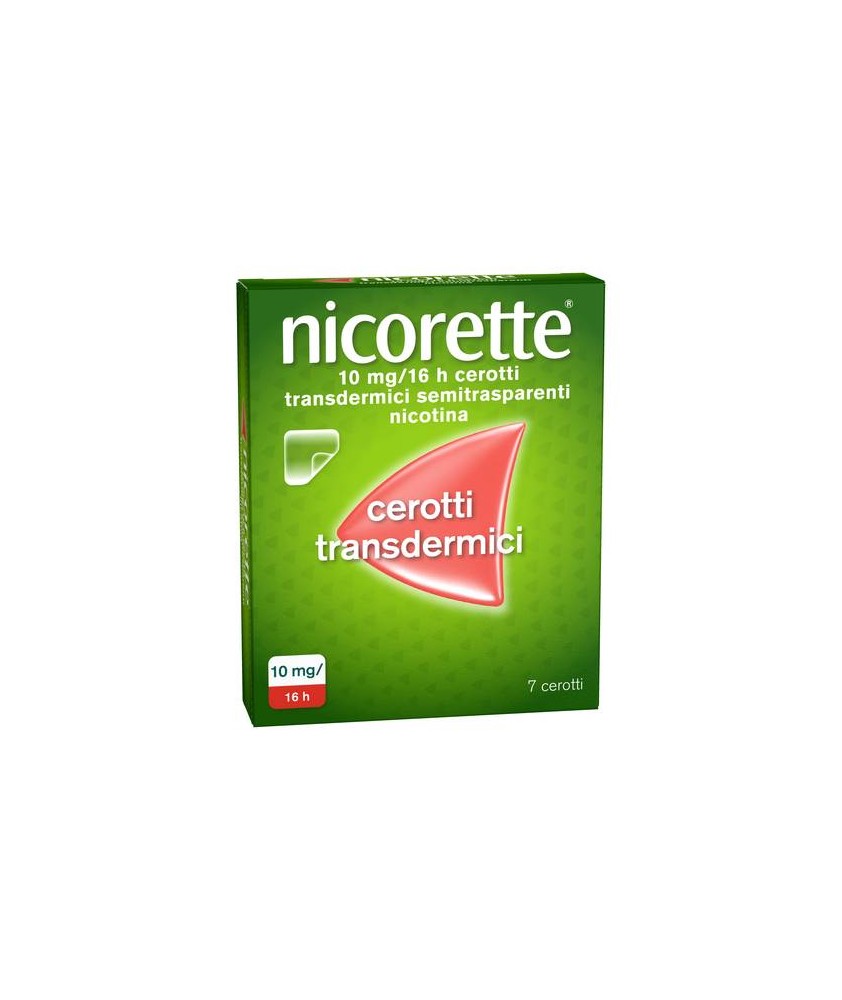 NICORETTE 7CEROTTI TRANSDERMICI 10MG/16H - Abelastore.it - Farmaci ed Integratori