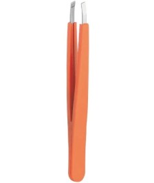 TROUSS 6 PINZETTE GOMMATE PUNTA A GRANCHIO ARANCIO - Abelastore.it - Make Up