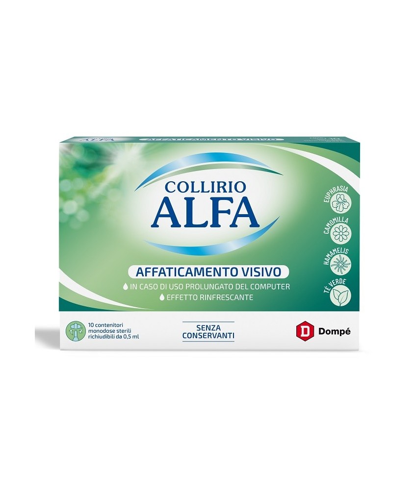 COLLIRIO ALFA AFFAT VISIVO10PZ - Abelastore.it - Farmaci ed Integratori