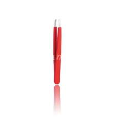 TROUSS 8 PINZETTE GOMMATE PUNTA A GRANCHIO ROSSO - Abelastore.it - Make Up