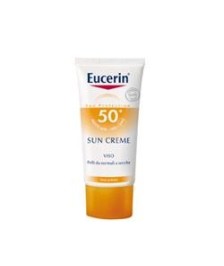 EUCERIN SUN VISO CREMA SPF50+ PELLI SENSIBILI - Abelastore.it - Solari