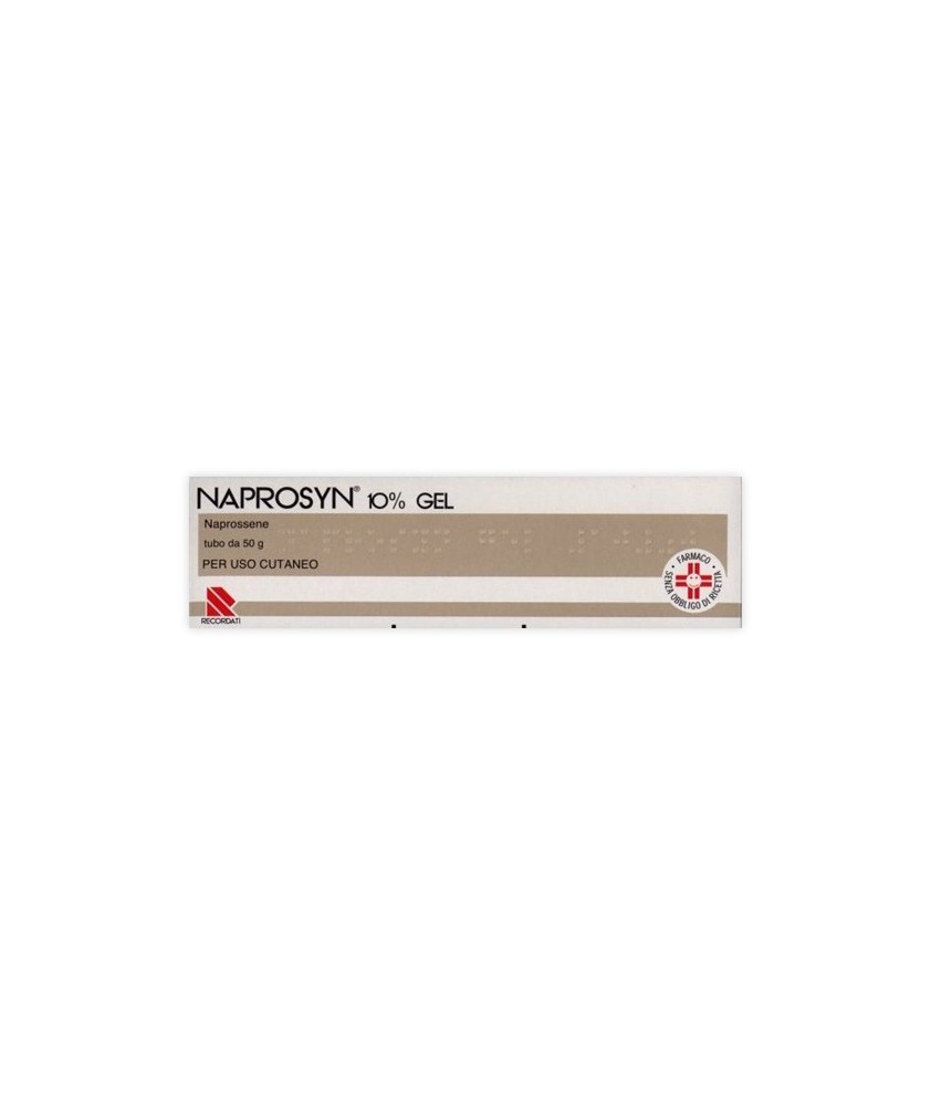 NAPROSYN GEL 50 G 10%