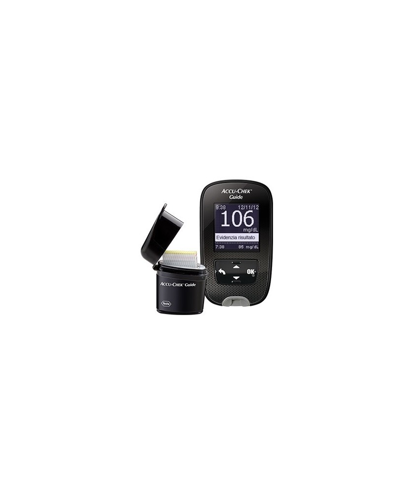 KIT GLUCOMETRO ACCU-CHEK GUIDE MG/DL + PUNGIDITO FASTCLIX - Abelastore.it - Dispositivi sanitari