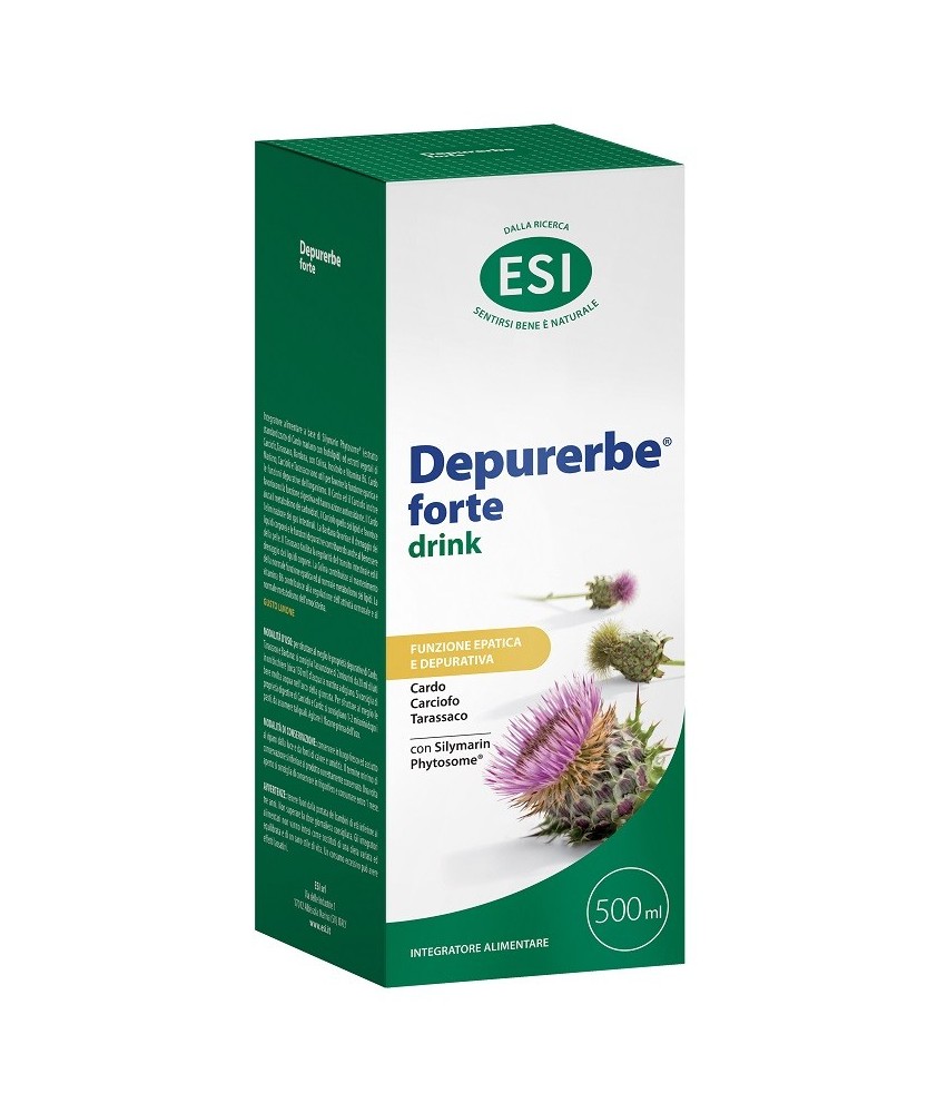 DEPURERBE FORTE DRINK 500ML - Abelastore.it - Farmaci ed Integratori