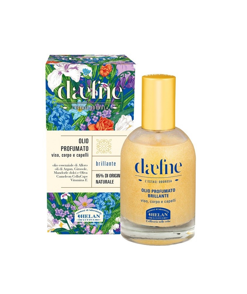 DAEFNE OLIO PROFUMATO BRILLANTE VISO CORPO E CAPELLI - Abelastore.it - Cosmetici e Bellezza DAEFNE OLIO PROFUMATO BRILLANTE VISO CORPO E CAPELLI - Abelastore.it - Cosmetici e Bellezza