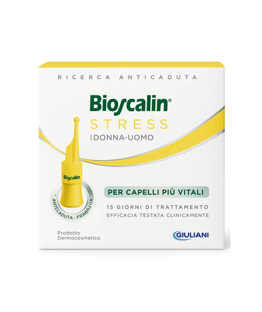 BIOSCALIN STRESS ANTICADUTA 7Fiale - Abelastore.it - Cosmetici e Bellezza