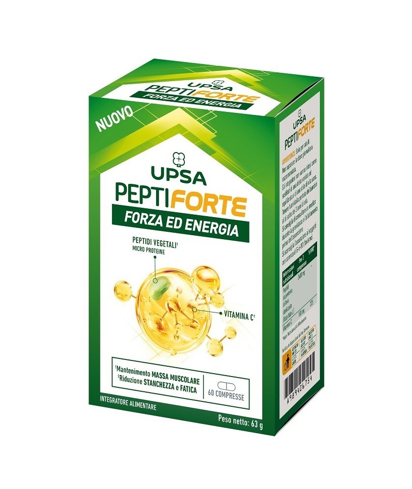 UPSA PEPTIFORTE 60 COMPRESSE - Abelastore.it - Farmaci ed Integratori