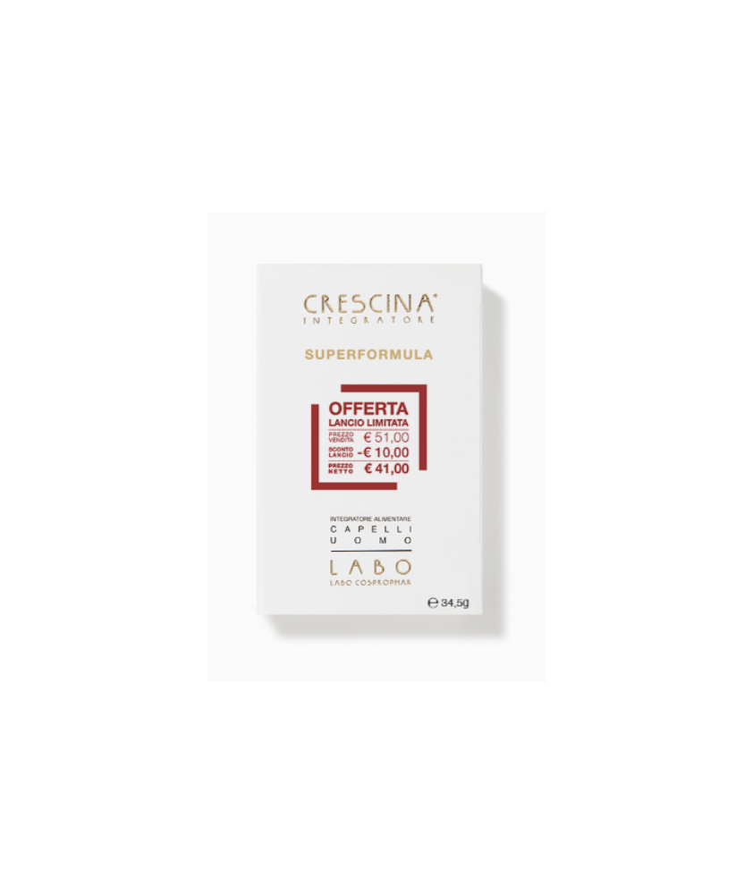 CADU-CREX SUPERFORMULA INTEGRATORE CAPELLI UOMO 60 COMPRESSE - Abelastore.it - Cosmetici e Bellezza CADU-CREX SUPERFORMULA INTEGRATORE CAPELLI UOMO 60 COMPRESSE - Abelastore.it - Cosmetici e Bellezza