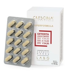 CRESCINA RICRESCITA SUPERFORMULA DONNA 60 COMPRESSE INTEGRATORE CAPELLI - Abelastore.it - Labo