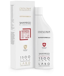 CRESCINA SHAMPOO RI-CRESCITA 1300 UOMO SUPERFORMULA - Abelastore.it - Shampoo