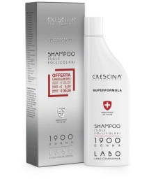 CRESCINA SHAMPOO ISOLE FOLLICOLARI SUPERFORMULA 1900 DONNA - Abelastore.it - Shampoo