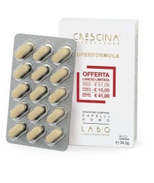 CRESCINA RICRESCITA SUPERFORMULA UOMO 30 COMPRESSE INTEGRATORE CAPELLI - Abelastore.it - Cosmetici e Bellezza