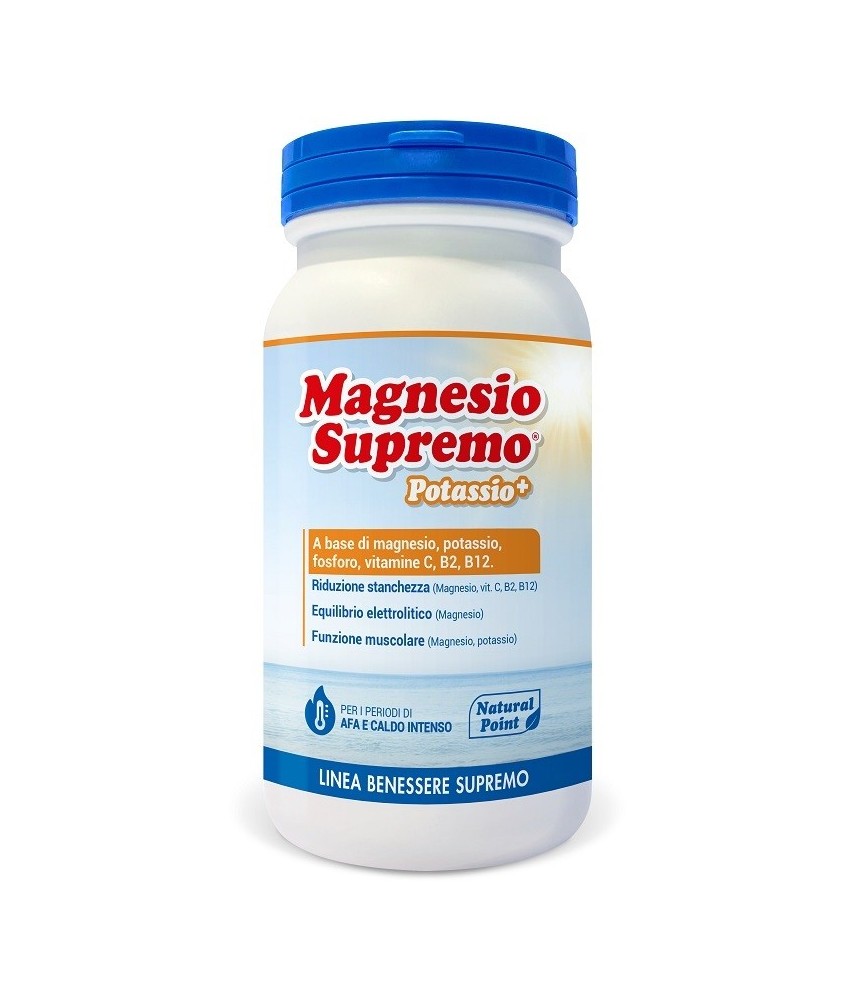 MAGNESIO SUPREMO POTASSIO+ 150G - Abelastore.it - Farmaci ed Integratori