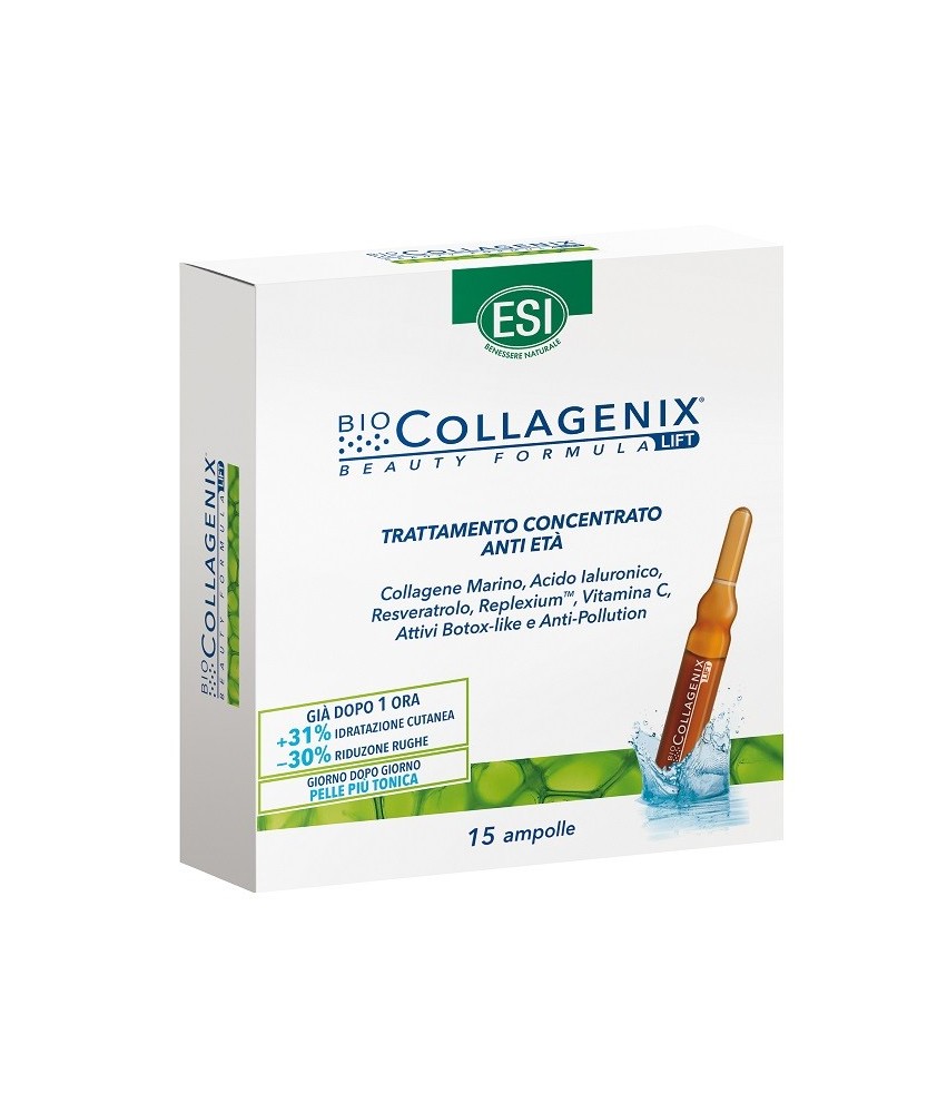 ESI BIOCOLLAGENIX 15 AMPOLLE - Abelastore.it - Cosmetici e Bellezza