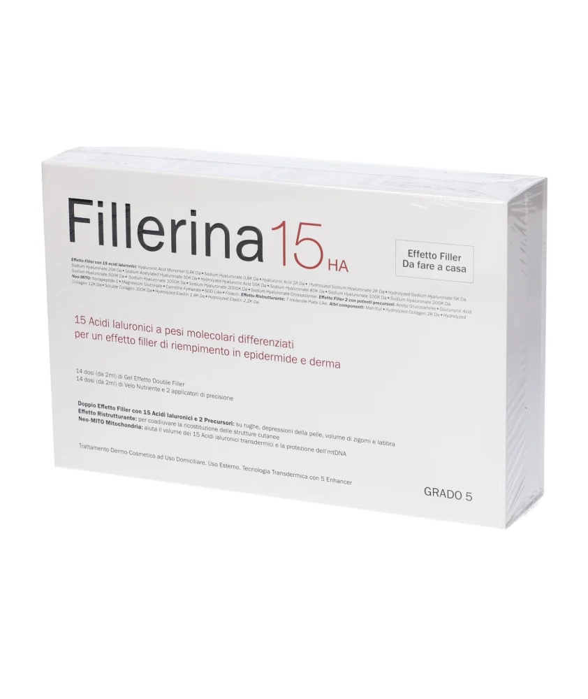 FILLERINA 15 HA BASE GRADO 5 FLACONE 30+30 ML TRATTAMENTO - Abelastore.it - Cosmetici e Bellezza FILLERINA 15 HA BASE GRADO 5 FLACONE 30+30 ML TRATTAMENTO - Abelastore.it - Cosmetici e Bellezza