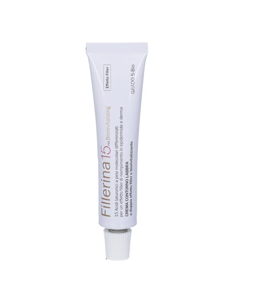 FILLERINA 15 HA BIOREVITALIZING CONTORNO LABBRA CREMA GRADO 5 BIO TUBO 15 ML - Abelastore.it - Labo FILLERINA 15 HA BIOREVITALIZING CONTORNO LABBRA CREMA GRADO 5 BIO TUBO 15 ML - Abelastore.it - Labo