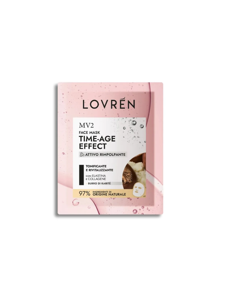 LOVREN MV2 MASK ANTIRUGHE COLLAGEN Time-Age Effect - Abelastore.it - Cosmetici e Bellezza LOVREN MV2 MASK ANTIRUGHE COLLAGEN Time-Age Effect - Abelastore.it - Cosmetici e Bellezza