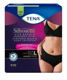 TENA SILHOUETTE NERO TAGLIA 10PEZZI - Abelastore.it - Trovaprezzi