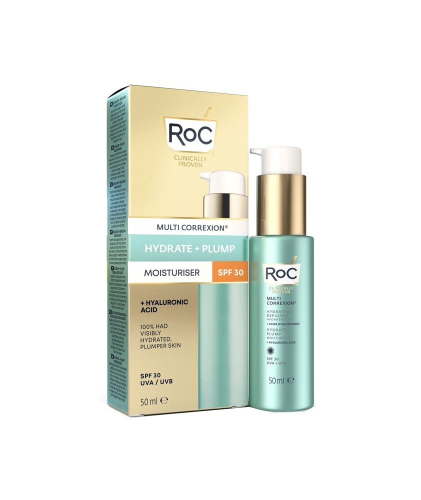 ROC MULTI CORREXION HYDRATE+PLUMP CREMA SPF 30