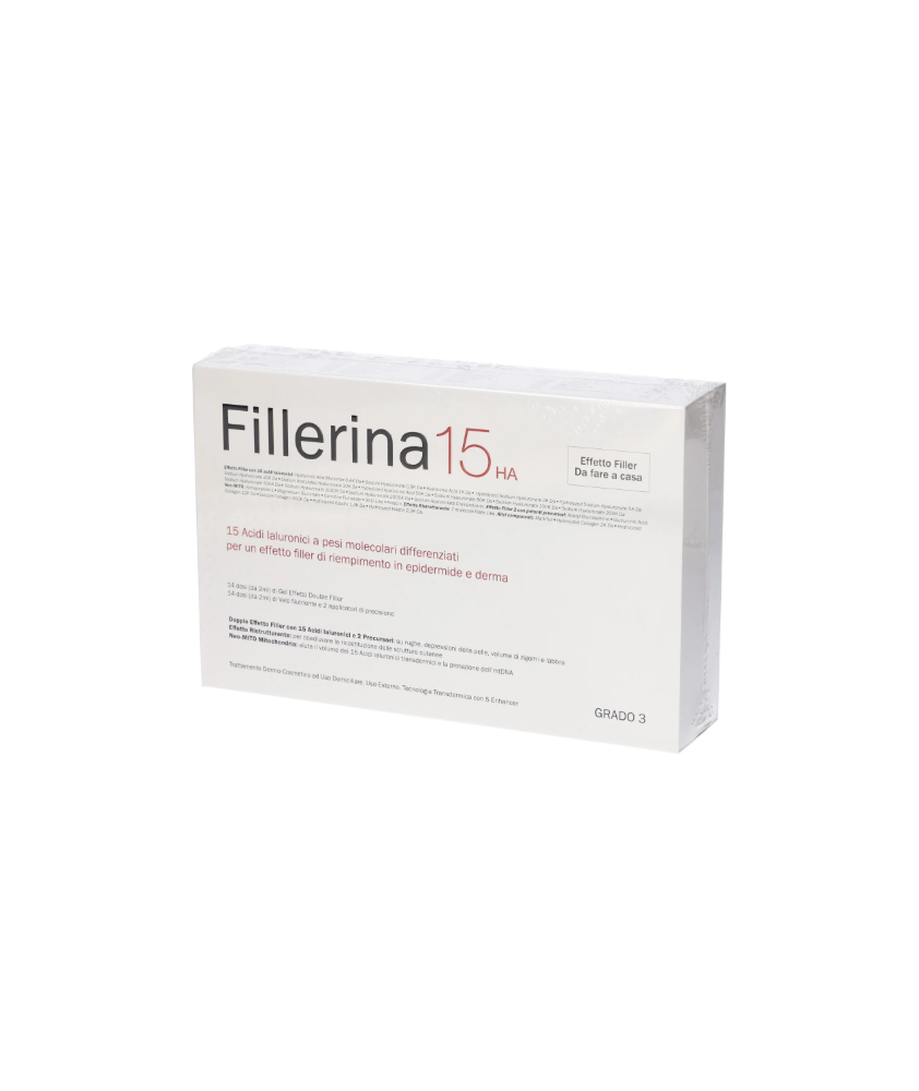 FILLERINA 15 HA BASE GRADO 3 FLACONE 30+30 ML TRATTAMENTO - Abelastore.it - Cosmetici e Bellezza FILLERINA 15 HA BASE GRADO 3 FLACONE 30+30 ML TRATTAMENTO - Abelastore.it - Cosmetici e Bellezza