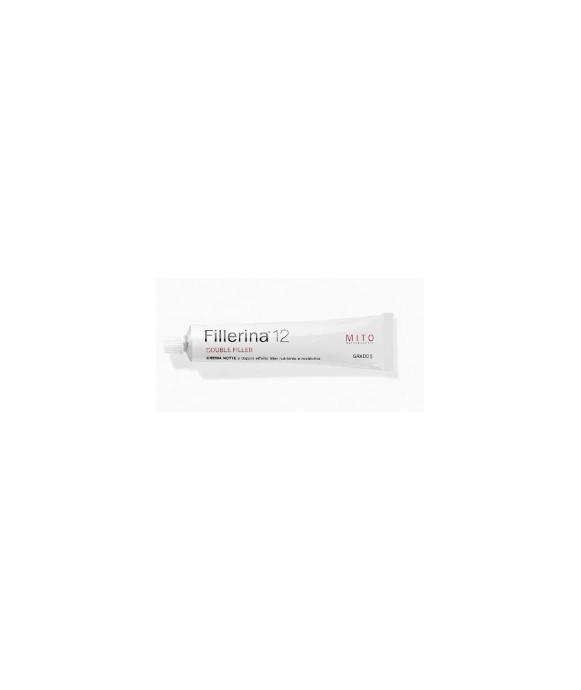 FILLERINA 12 DOUBLE FILLER MITO BASE -CREMA NOTTE GRADO 5 -TUBO 50 ML - Abelastore.it - Cosmetici e Bellezza FILLERINA 12 DOUBLE FILLER MITO BASE -CREMA NOTTE GRADO 5 -TUBO 50 ML - Abelastore.it - Cosmetici e Bellezza