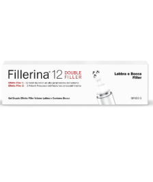 FILLERINA 12 DOUBLE FILLER LABBRA E BOCCA GEL BASE GRADO 5 DISPENSER LIP MASSAGE TIP - Abelastore.it - Labo