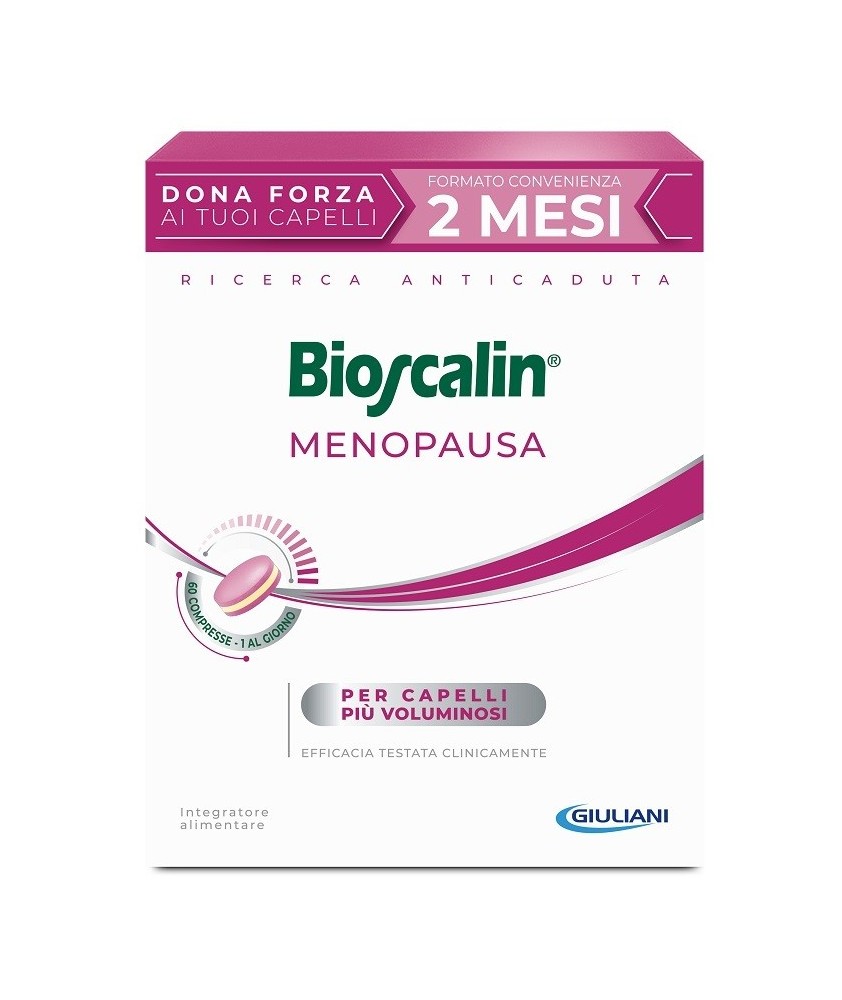 BIOSCALIN MENOPAUSA 60 Compresse - Abelastore.it - Cosmetici e Bellezza