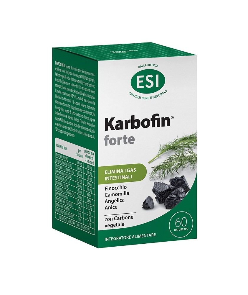 ESI KARBOFIN FORTE 60 NATURCAPS - Abelastore.it - Farmaci ed Integratori