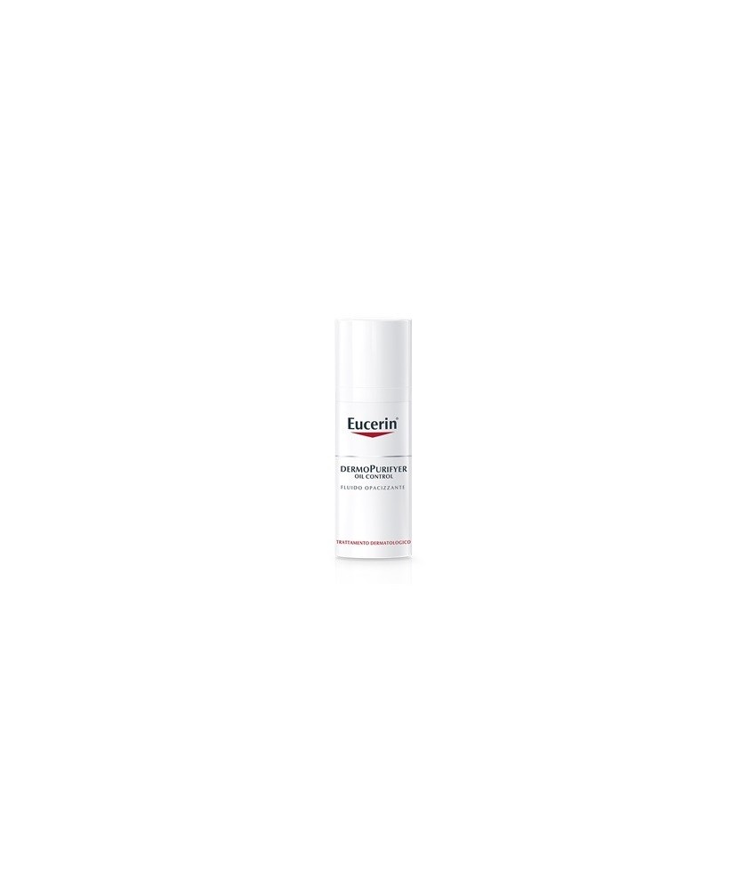 EUCERIN DERMOPURIFYER OIL CONTROL FLUIDO OPACIZZANTE 50 ML - Abelastore.it - Cosmetici e Bellezza