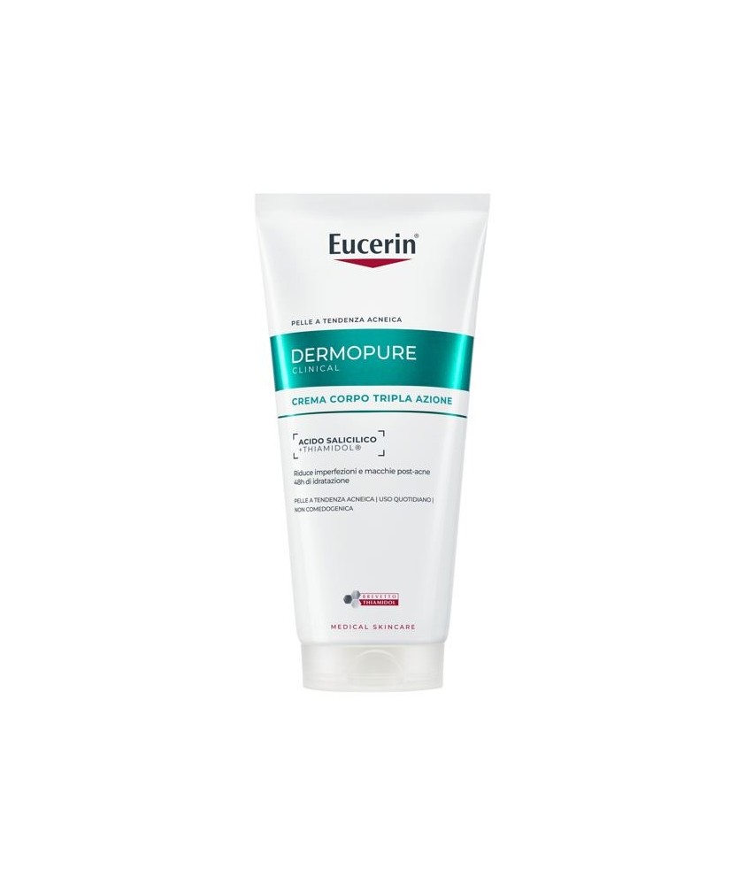 EUCERIN DERMOPURIFYER CREMA CORPO 200ML - Abelastore.it - Cosmetici e Bellezza