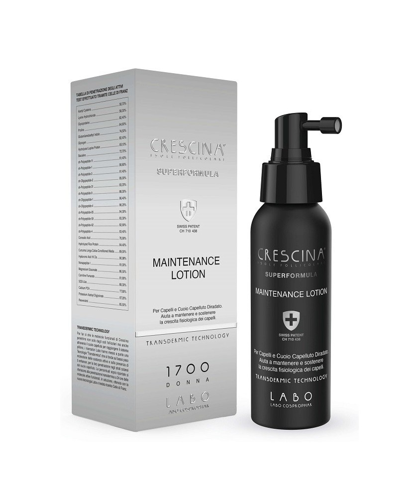 CRESCINA ISOLE FOLLICOLARI 1700 DONNA MAINTENANCE LOTION  LOZIONE DI MANTENIMENTO