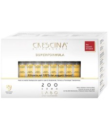 CRESCINA RI-CRESCITA SUPERFORMULA 200 UOMO 40 FIALE - Abelastore.it - Labo