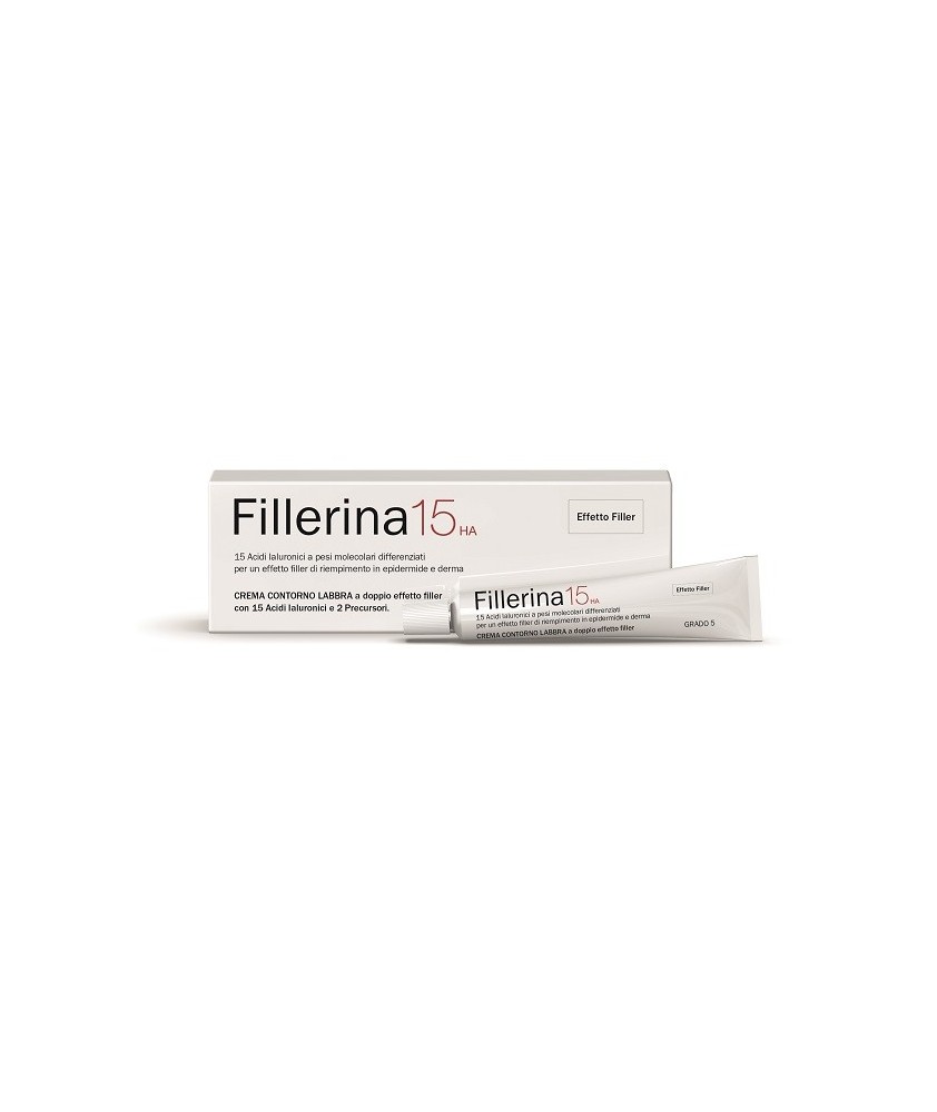 FILLERINA 15 HA CONTORNO LABBRA BASE GRADO 5 TUBO 15 ML - Abelastore.it - Cosmetici e Bellezza