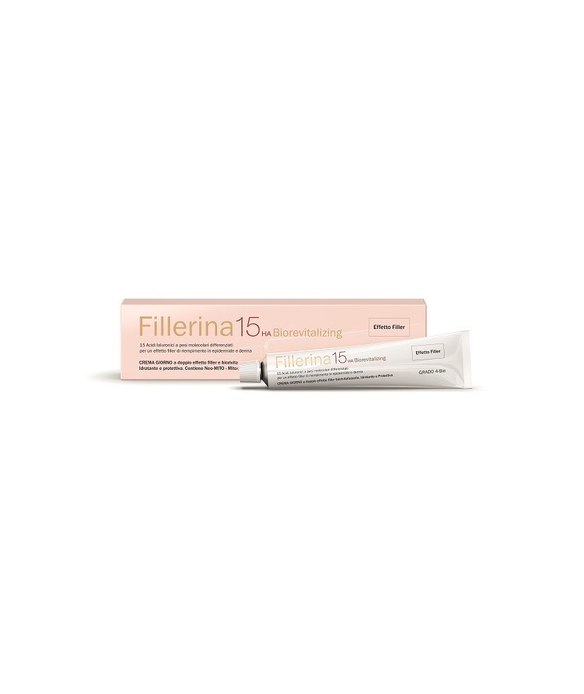 FILLERINA 15 HA CREMA GIORNO BIOREVITALIZING GRADO 4 TUBO 50 ML - Abelastore.it - Cosmetici e Bellezza