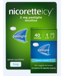 NICORETTEICY 40 PASTIGLIE...