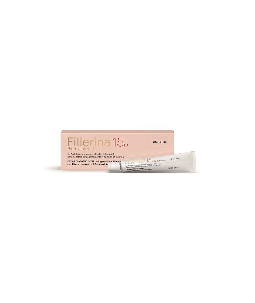 FILLERINA 15 HA  CREMA CONTORNO OCCHI BIOREVITALIZING GRADO 5 BIO TUBO 15 ML