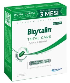 BIOSCALIN TOTAL CARE 90 COMPRESSE 3 MESI DI TRATTAMENTO - Abelastore.it - Cosmetici e Bellezza