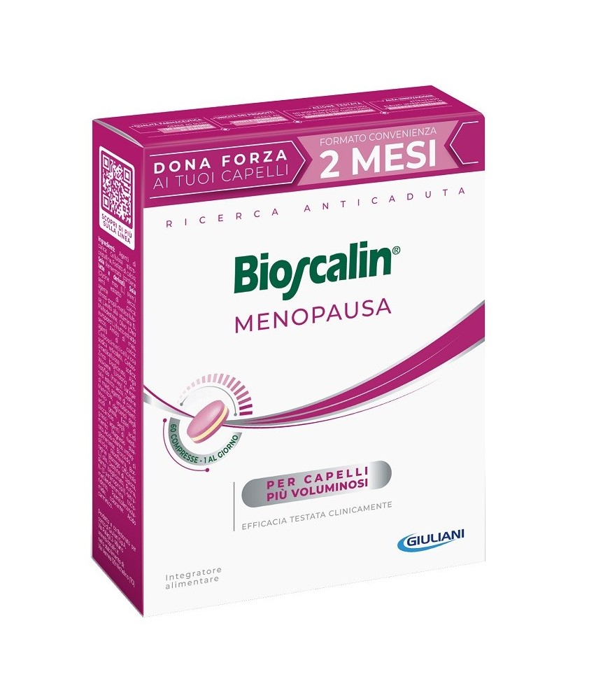 BIOSCALIN MENOPAUSA 60 Compresse - Abelastore.it - Cosmetici e Bellezza