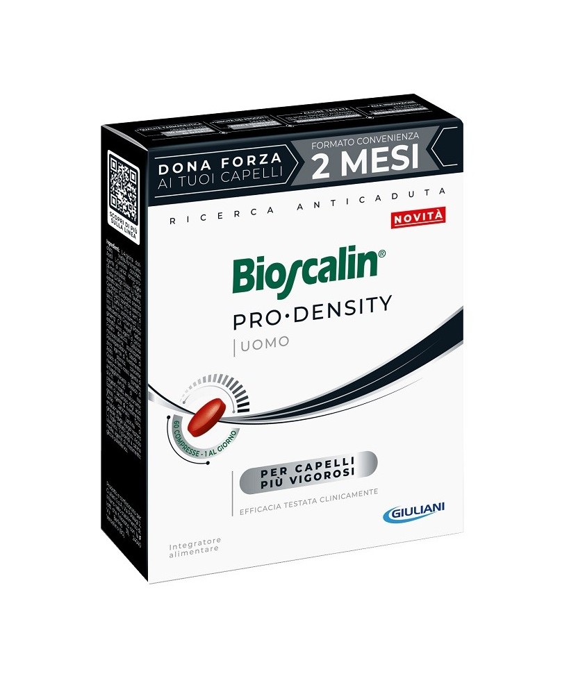 BIOSCALIN PRO DENSITY 60 COMPRESSE 2 MESI DI TRATTAMENTO - Abelastore.it - Cosmetici e Bellezza