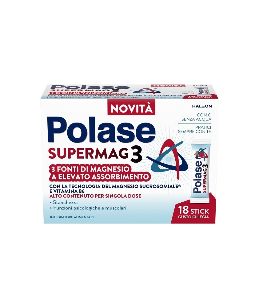 POLASE SUPERMAG3 18 STICK - Abelastore.it - Farmaci ed Integratori