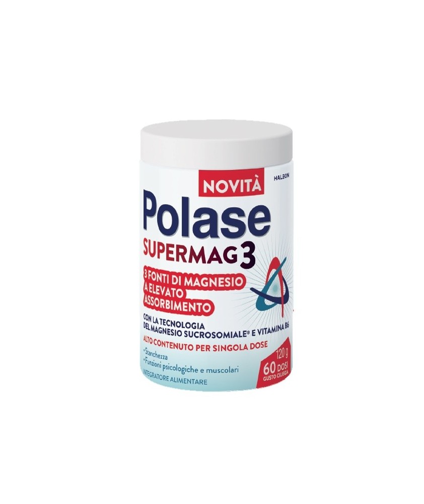 POLASE SUPERMAG3 BARATTOLO 120 G - Abelastore.it - Farmaci ed Integratori