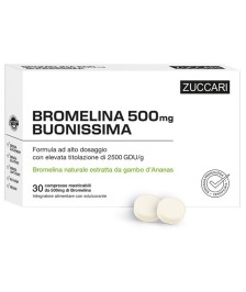 BROMELINA 500 BUONISSIMA 30 COMPRESSE - Abelastore.it - Farmaci ed Integratori