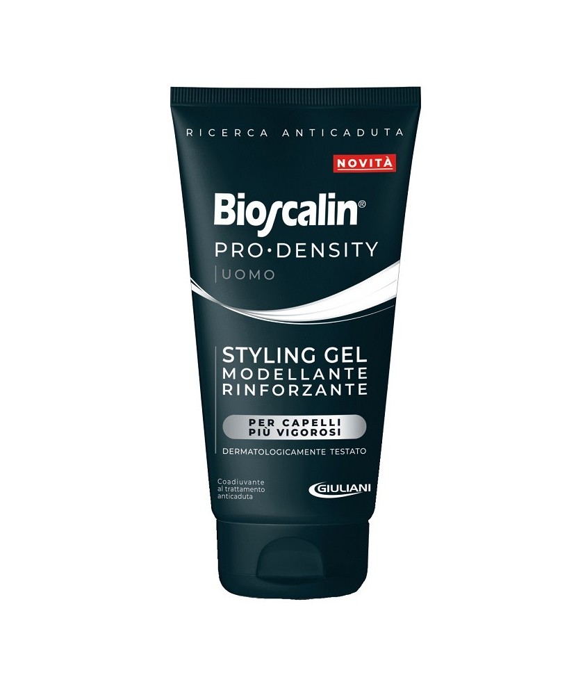 BIOSCALIN PRO DENSITY UOMO STYLING GEL MODELLANTE RINFORZANTE 150 ML - Abelastore.it - Cosmetici e Bellezza
