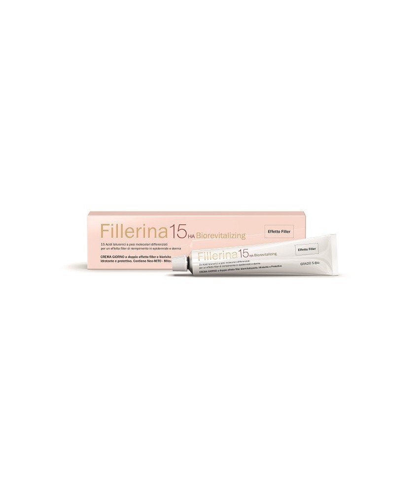 FILLERINA 15 HA CREMA GIORNO GRADO 5 BIOREVITALIZING BIO TUBO 50 ML - Abelastore.it - FILLERINA 15HA