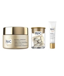 ROC LINE SMOOTHING GIFT XMAS 2025 1 CREMA VISO 50 ML + 1 SIERO VISO 10 CAPSULE + 1 CONTORNO OCCHI 7,4 ML - Abelastore.it - ID...