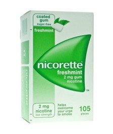 NICORETTE 105 GOMME DA MASTICARE 2MG MENTA FORTE - Abelastore.it - Farmaci ed Integratori