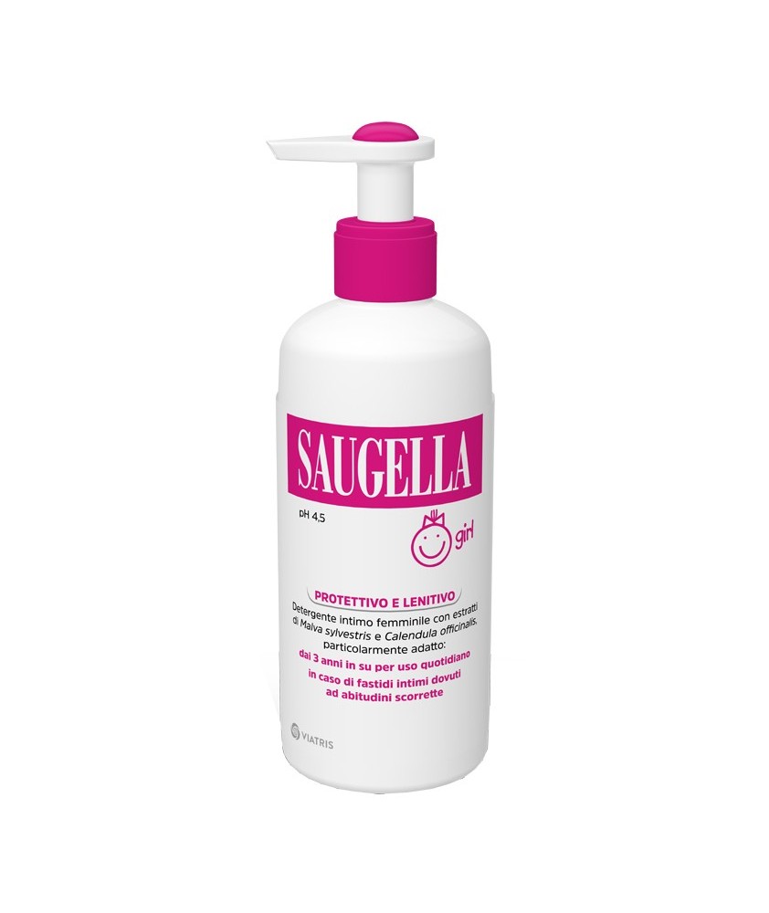 SAUGELLA GIRL 200ML - Abelastore.it - Detergenti Intimo